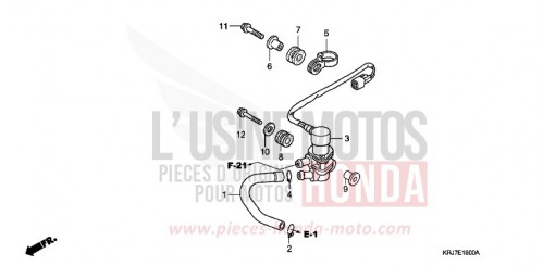 ROUE AVANT (FES125A) (FES150A) FES125AB de 2011